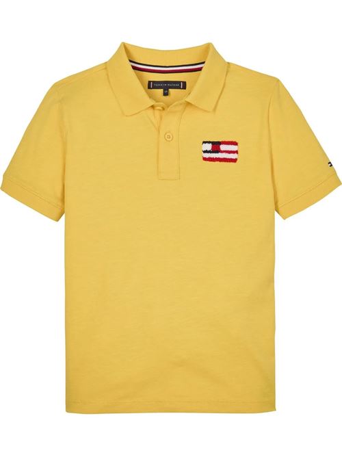 hilfiger flag slub polo ss TOMMY HILFIGER | KB0KB09654ZGQ